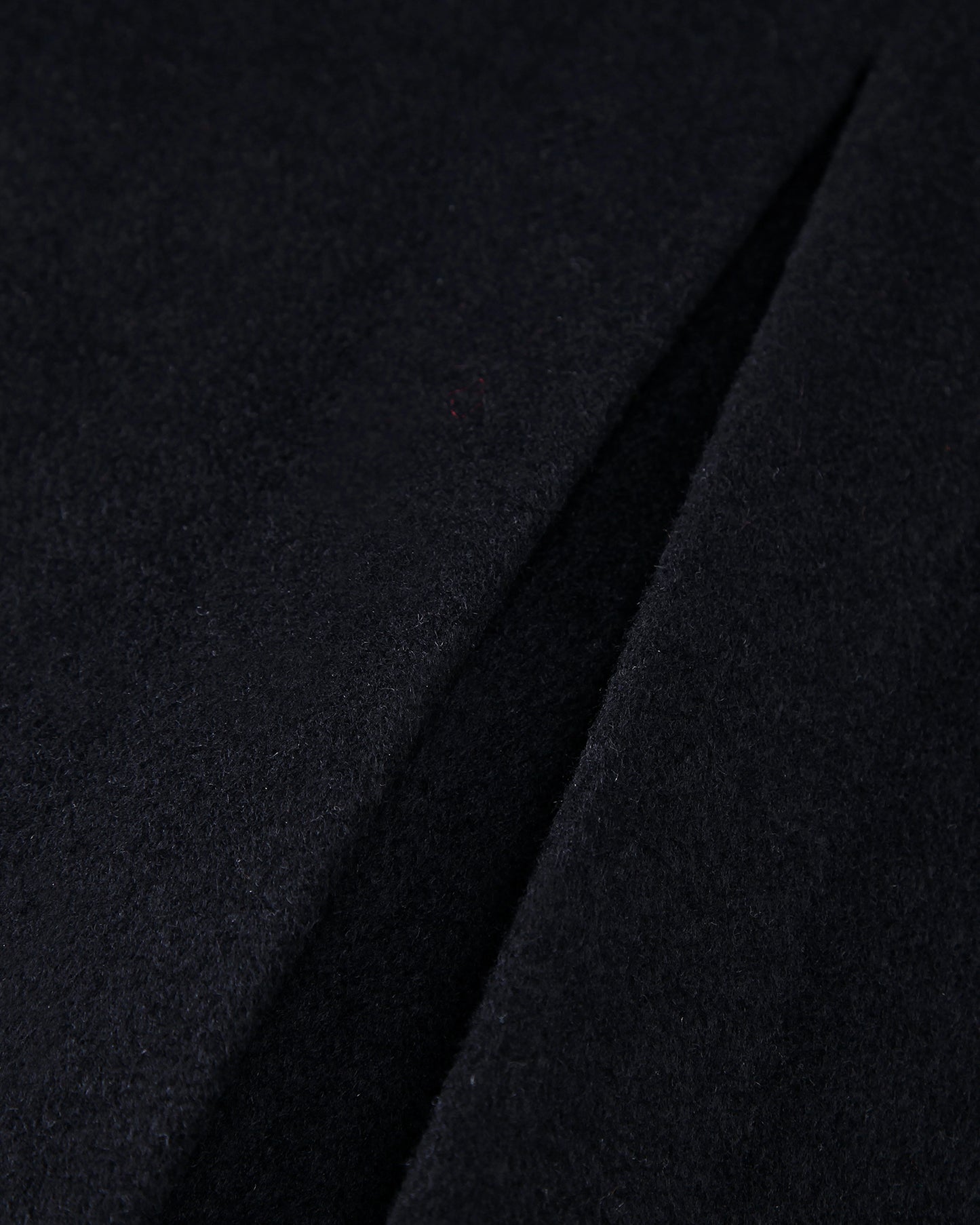 Black Wool Cashmere Greatcoat