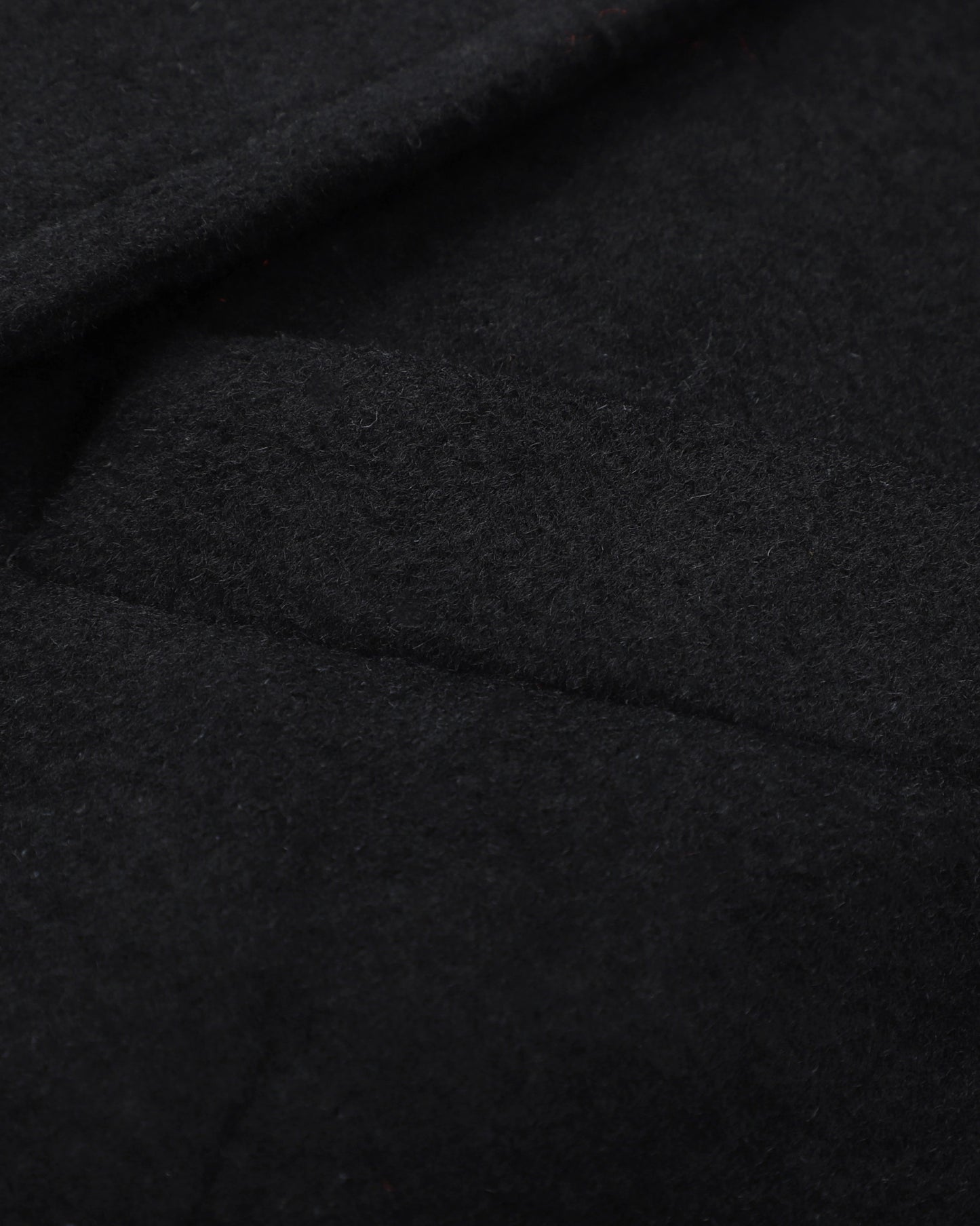 Black Wool Cashmere Covert Overcoat With Black Lining - The Platinum Tailor