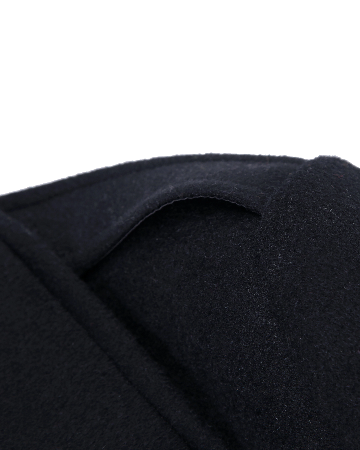 Black Wool Cashmere Greatcoat - The Platinum Tailor