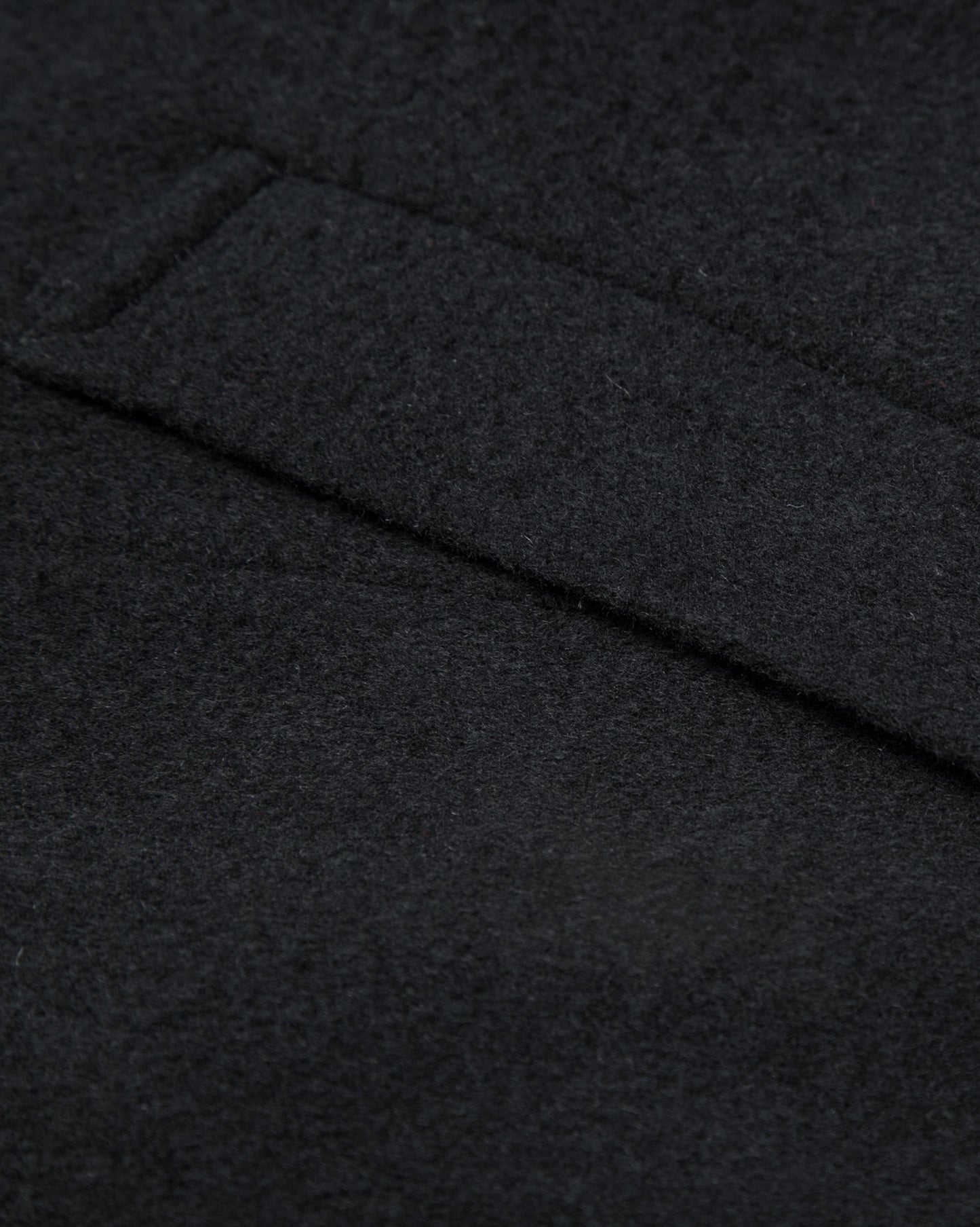 Black Wool Cashmere Long Overcoat - The Platinum Tailor