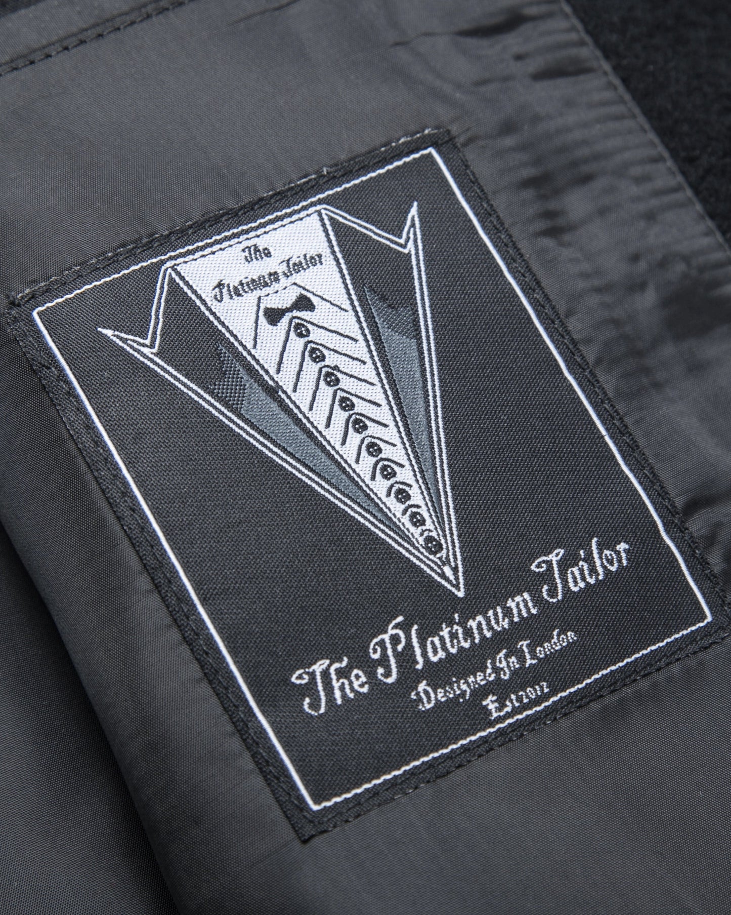 Black Wool Cashmere Long Overcoat - The Platinum Tailor