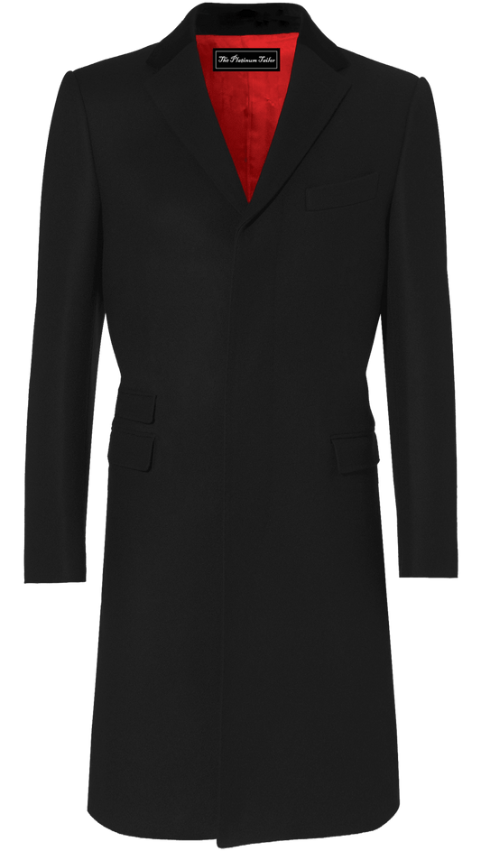 Luxury Wool & Cashmere Overcoat The Ultimate in Classic Style - The Platinum Tailor