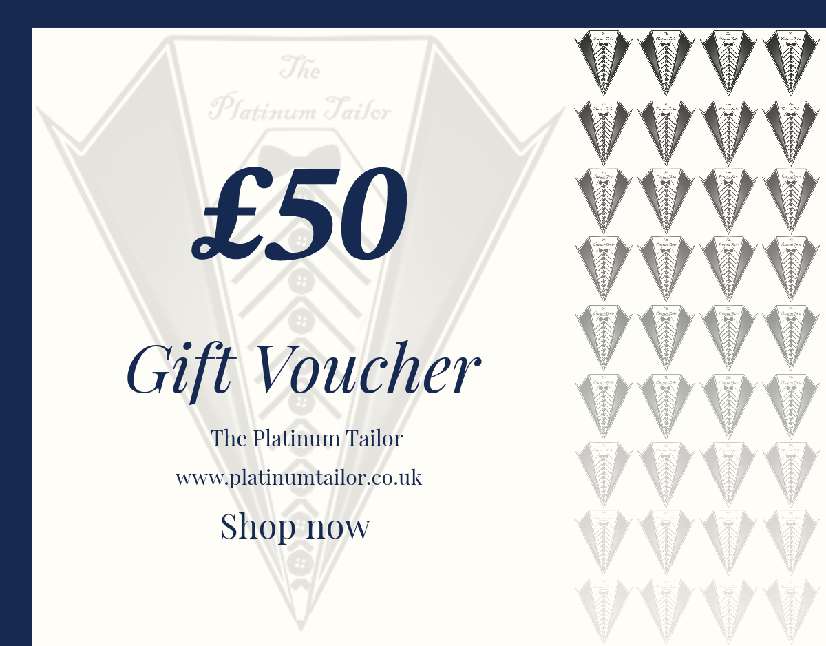 The Platinum Tailor Gift Card