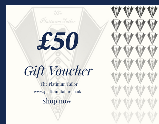 The Platinum Tailor Gift Card - The Platinum Tailor