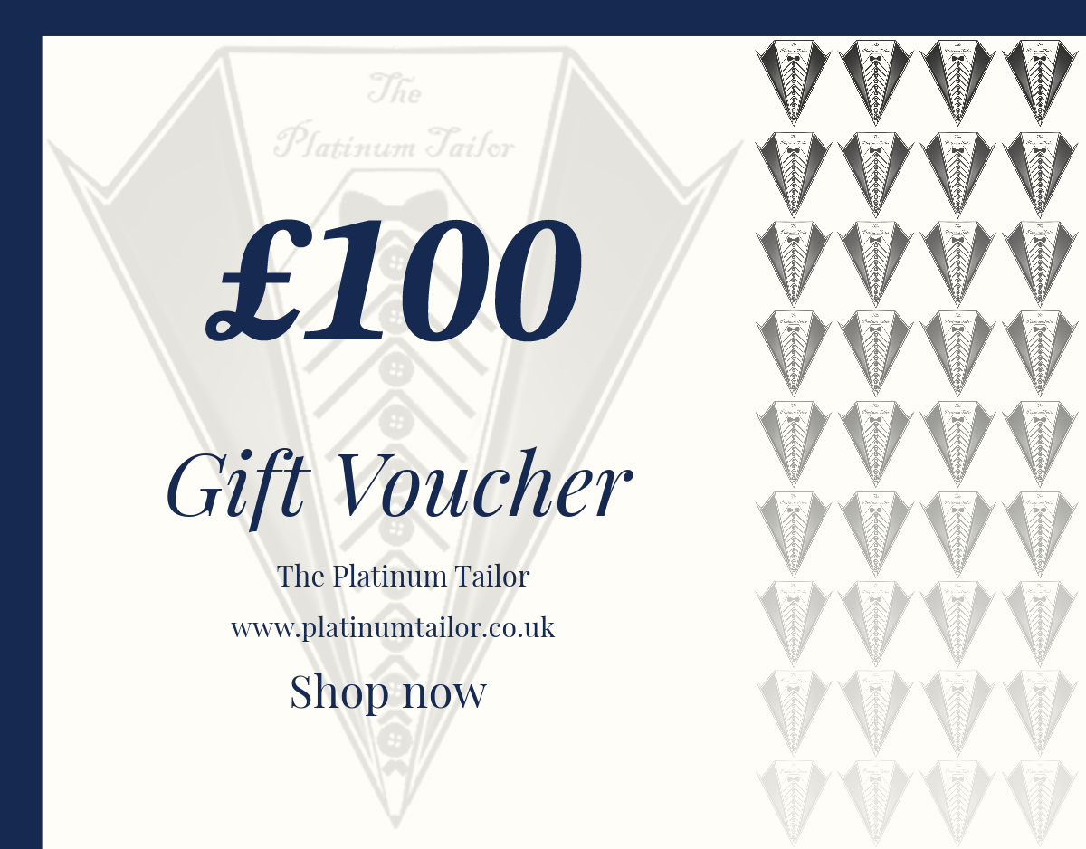 The Platinum Tailor Gift Card