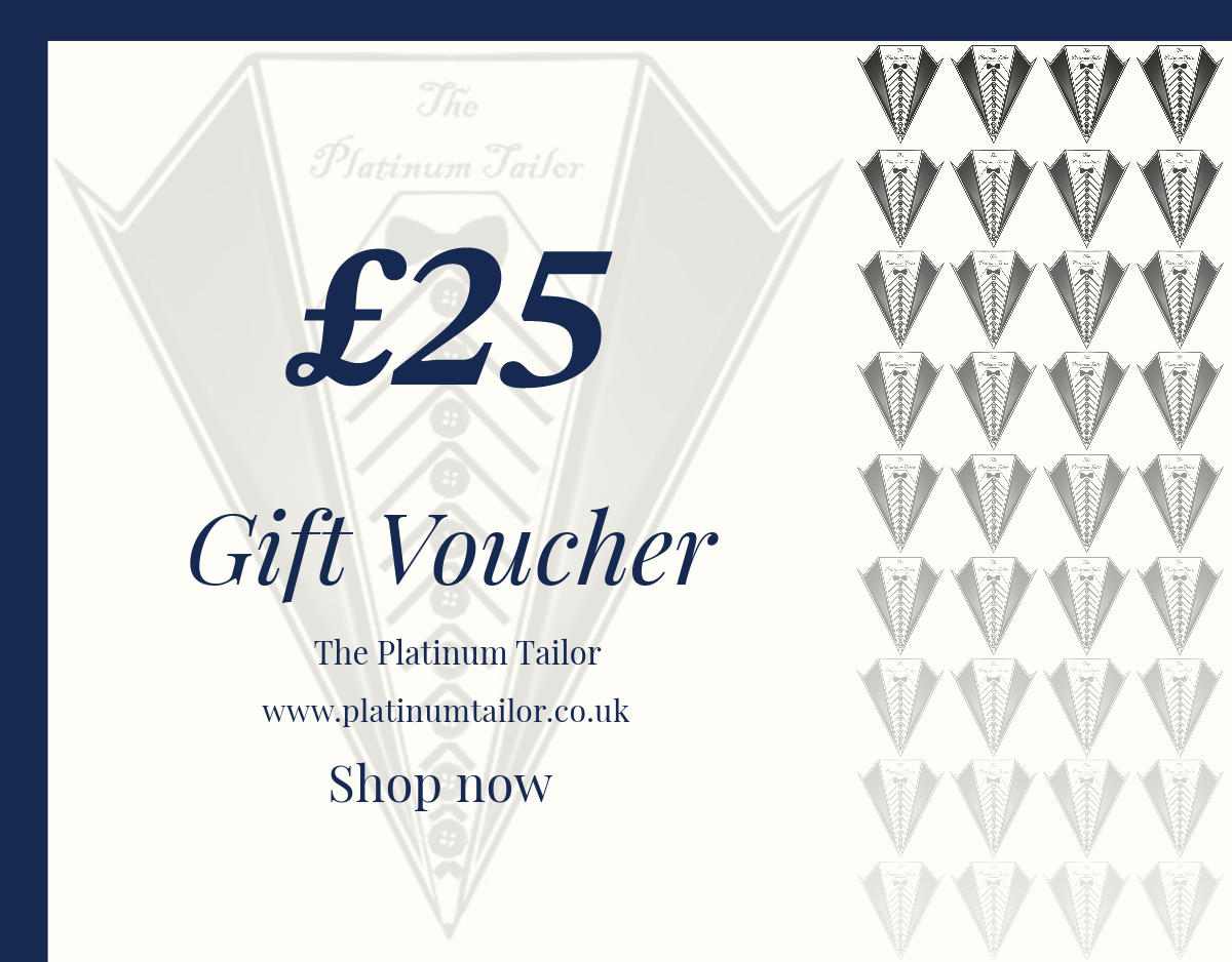 The Platinum Tailor Gift Card