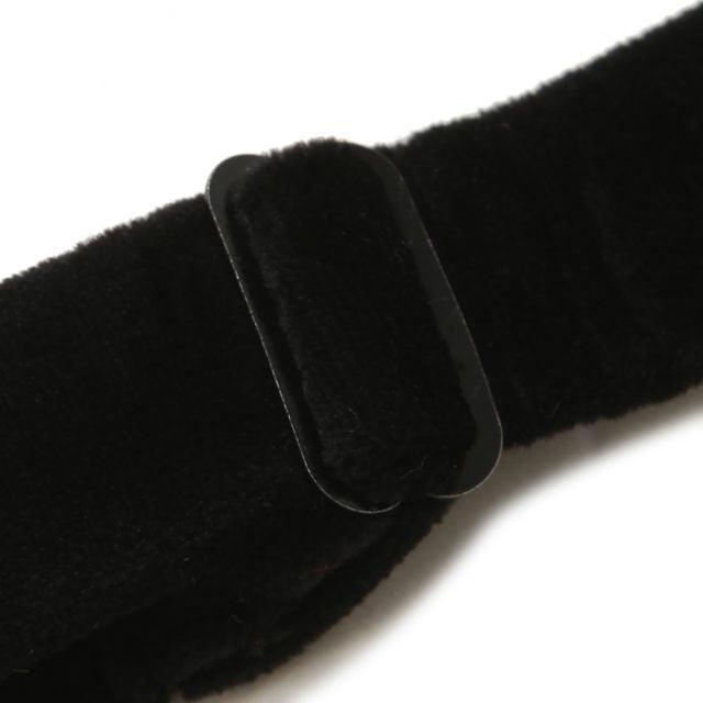 Mens Black Formal Velvet Bow Tie Pre Tied - The Platinum Tailor